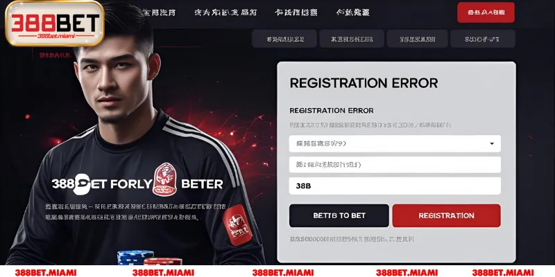 Hướng giải quyết cho các trường hợp đăng ký 388BET bị lỗi do người dùng