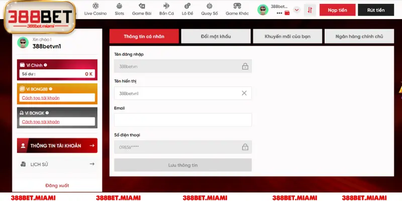 Những lưu ý quan trọng khi nạp, chuyển khoản